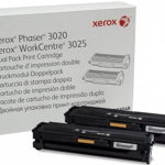 Toner Xerox 106R03048, 3000 pagini (Negru - pachet dublu), Xerox