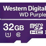 Card WD Purple microSDHC 32GB Clasa 10 UHS-I U1