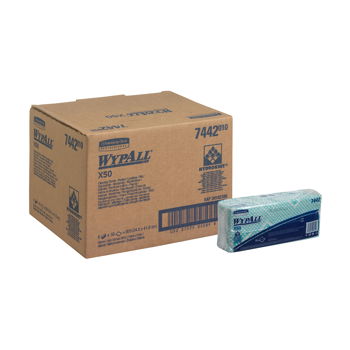 Lavete verzi Wypall 1strat 50buc 41.8x24.7cm 6 pachete, Kimberly Clark