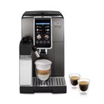 Espressor Delonghi ECAM380.95.TB,  2 carafe pentru lapte, tehnologie LatteCrema, 1.8 l, 1450 W, 15 bar, negru/gri inchis