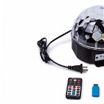 Glob Disco cu MP3 Player, Bluetooth, Boxe incorporate, Naturmag