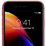 Telefon Mobil Apple iPhone 8, Procesor A11 Bionic, IPS LCD Capacitive touchscreen 4.7", 2GB RAM, 256GB Flash, 12MP, Wi-Fi, 4G, iOS, Special Edition (Red)