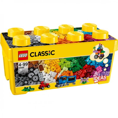 LEGO   Classic - Cutie medie de constructie creativa (10696), 484 piese