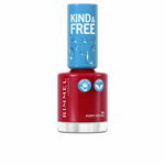 lac de unghii Rimmel London Kind & Free 156-poppy pop red (8 ml), Rimmel London