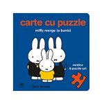 Miffy merge la bunici - carte puzzle, Cartea Copiilor