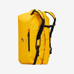 Rucsac de călătorie etanș sporturi de apă 40L IPX6 Galben, DECATHLON