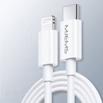 Cablu de date compatibil cu Apple, Usams, M1, 1.2m, SJ329USB01, Alb
