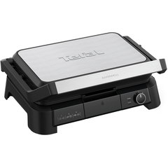 Gratar electric TEFAL SuperGrill 3in1 GC520DE0, 2200W, negru-argintiu