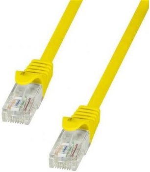 Cablu UTP LogiLink Cat.5e 1m Galben