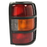 Stop tripla lampa spate dreapta (Semnalizator portocaliu, culoare sticla: rosu) MITSUBISHI PAJERO OFF-ROAD 1990-2000, Depo