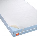 Husa de protectie pentru saltea Sleepling, textil, alb, 70 x 140 cm, 