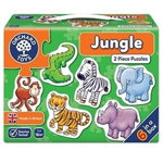 Set 6 Puzzle Orchard Toys Jungla Jungle, 2 Piese, Orchard Toys