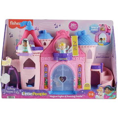 Fisher-Price Little People Disney Princess Magic Dancing Castle Toy Figure, Fisher-Price