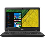 Laptop Acer Aspire ES1-332 (Procesor Intel®Celeron® N3450 (2M Cache, up to 2.2 GHz), Apollo Lake, 13.3"HD, 4GB, 64GB eMMC, Intel HD Graphics 500, Wireless AC, Windows 10 Home, Negru)