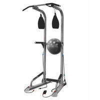 Aparat Fitness Multifunctional Power Tower Dhs 051, Gri, DHS