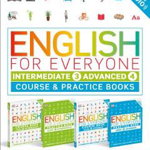 English for Everyone: Intermediate and Advanced Box Set: Course and Practice Books Four-Book Self-Study Program - Dk, Dk