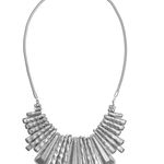 Bijuterii Femei The Sak Statement Bib Necklace BLUE