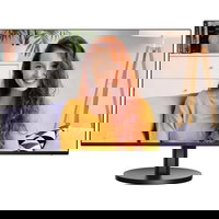 Monitor AOC 23.8" IPS FHD 100Hz 4ms 1ms FlickerFree Boxe 2W x 2 HDMI USB hub USC-C 24B3CA2 Negru