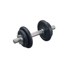 Set gantera Orion, 10 kg, negru