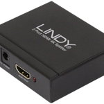 Lindy HDMI Splitter 4 Port 4K 3D. 2160p30 (38159), Lindy