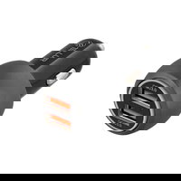 Tellur Incarcator auto FCC8 6A 36W Negru