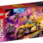 LEGO® Ninjago Motocicleta-dragon aurie a lui Jay 71768