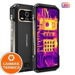 Telefon mobil Ulefone Armor 27T Pro, Negru, 5G, Camera termica FLIR, Camera Night Vision 64MP, 6.78" FHD+ 120Hz, 24GB RAM (12GB+ 12GB extensibili) , 256GB ROM, Android 14, 10600mAh, DualSim