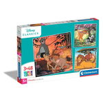 Puzzle 3 x 48 piese Clementoni Disney Classic 25299, Clementoni