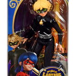 Papusa Miraculous Ladybug, Cat Noir, 30 cm, Miraculous