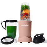 Blender NUTRIBULLET Pro Mineral NB907MACL, 0.9l, 1 treapta viteza, 900W, roz-negru