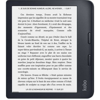 eBook Reader KOBO Libra 2, 7", 32GB, Wi-Fi/Bluetooth, Black