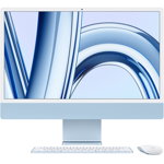 Sistem All in One iMac 2023 Retina 4.5K 24inch 8GB 256GB SSD macOS Sonoma Blue, Apple