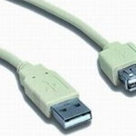 Accesoriu pentru imprimanta gembird Cablu prelungitor USB 2.0, 0,75 m (CC-USB2-AMAF-75cm / 300-BK), Gembird