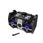 Sistem Audio Akai Portabil , Conectivitate Bluetooth, Raspuns De Frecventa 20hz-20khz , Sursa De Alimentare 230v ~ 50hz , Microfon Wireless, Dj Effects , Putere 120w , Negru, OEM