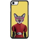 Bjornberry Peel iPhone 7 - Hipster Cat, 