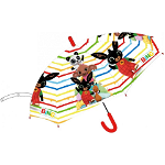 Umbrela copii transparenta semiautomata Bing, diametru 74 cm, SunCity