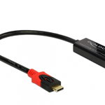 Adaptor Displayport la USB tip C M-T 4K 60 Hz, Delock 63928