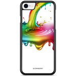 Bjornberry Shell iPhone 7 - Rainbow Splash, 