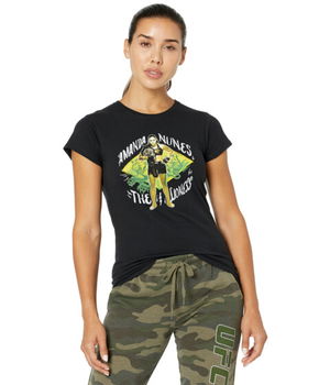 Imbracaminte Femei UFC Amanda Nunes Painted Lioness Tee Black, UFC