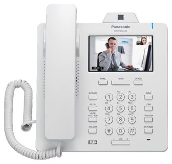 Telefon SIP Panasonic KX-HDV430NE (Alb)