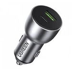 Incarcator auto Ugreen USB, USB tip C, Incarcare rapida 3.0, Putere 36 W, 3 A, Gri