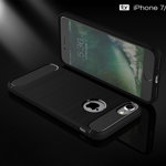 Techsuit - Carbon Silicone - iPhone 8 -, 