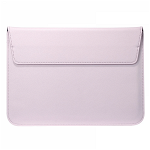 Husa plic universala din piele ecologica pentru Mackbook / Laptopuri de 13 inch roz