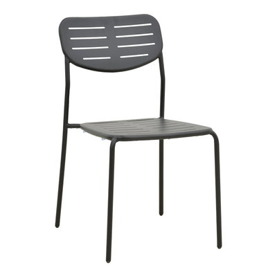 Scaun exterior Deraby, metal, 52x46x83 cm, PAKOWORLD