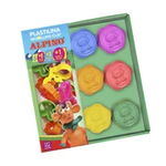 Kit plastilina magica, 3 x 86gr. + 10 ustensile pentru modelat, ALPINO Baby, Alpino