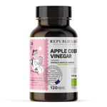 Apple Cider Vinegar (Otet din Cidru de Mere) ecologic Republica BIO, 120 capsule, Republica BIO