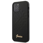 Husa Premium Originala Guess iPhone 12 Mini colectia Iridescent Love Negru - Guhcp12spuilgbk CEL18778