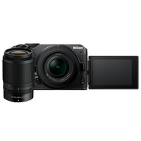 Aparat foto Mirrorless Nikon Z30, 20.9 MP , 4K , Wi-Fi + Obiectiv 16-50mm + Obiectiv 50-250mm, Negru