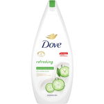 Gel de Dus  Go Fresh - Cucumber & Green Tea Scent - 250 ml, Dove