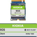 Dysk SSD Kioxia KIOXIA BG5 Series KBG50ZNS1T02 - SSD - 1024 GB - Client - intern - M.2 2230 - PCIe 4.0 x4 (NVMe), Kioxia